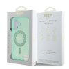 Guess GUHMP16SPFTDTEN iPhone 16 6.1 zielony/green hardcase IML Rhinestones MagSafe